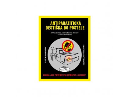 Antiparazitická destička do postele