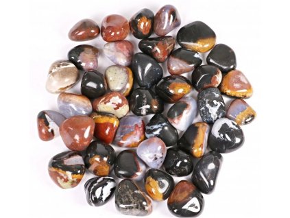 Tromolovaný kámen- Sardonyx XXL  30-50mm- 100g