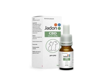 Jadon CBD olej 10% pro psy 10 ml
