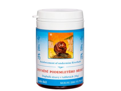 Zpevnění podemletého břehu 041 Xue Fu Zhu Yu Wan tablety