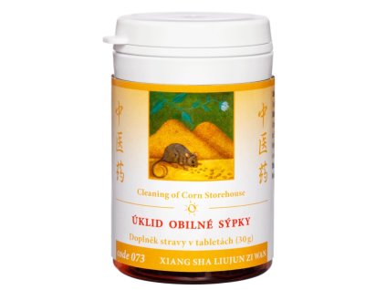 Úklid obilné sýpky 073 XIang Sha Liu Jun Zi Wan tablety