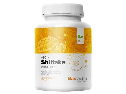 Shiitake PRO 35% glukanů 90 kapslí BIO