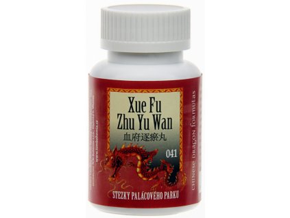 Bylinné tablety pian Stezky palácového parku - Xue Fu Zhu Yu Wan