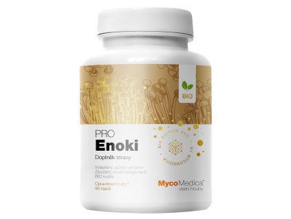 Enoki PRO 30% glukanů BIO 90 kapslí
