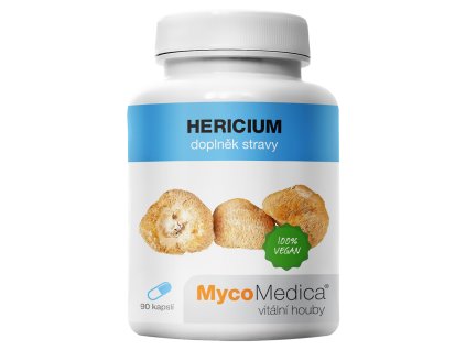 HERICIUM Korálovec ježatý 30% polysacharidů, 90 kapslí