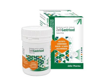 Adler Pharma Zell Gastrisod - úleva při zažívacích obtížích - 400 tablet