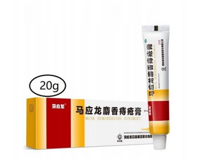 Pižmová mast na hemoroidy Ma Ying Long 20g