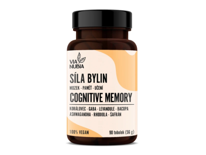 Síla bylin - Cognitive Memory - mozek - paměť - učení,  90 kapslí