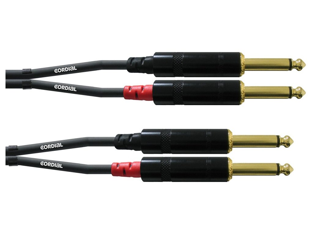 Propojovací stereo kabel Cordial CFU3PP