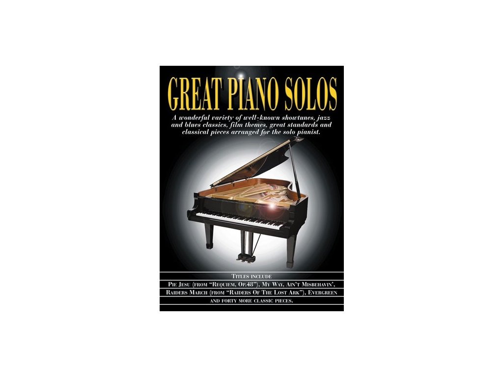 16000 great piano solos the black book