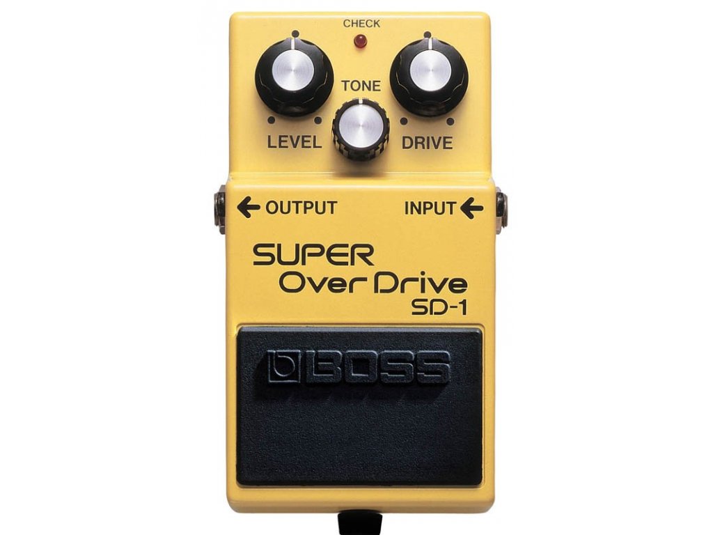 Kytarový efekt Boss SD-1 - Super Over Drive