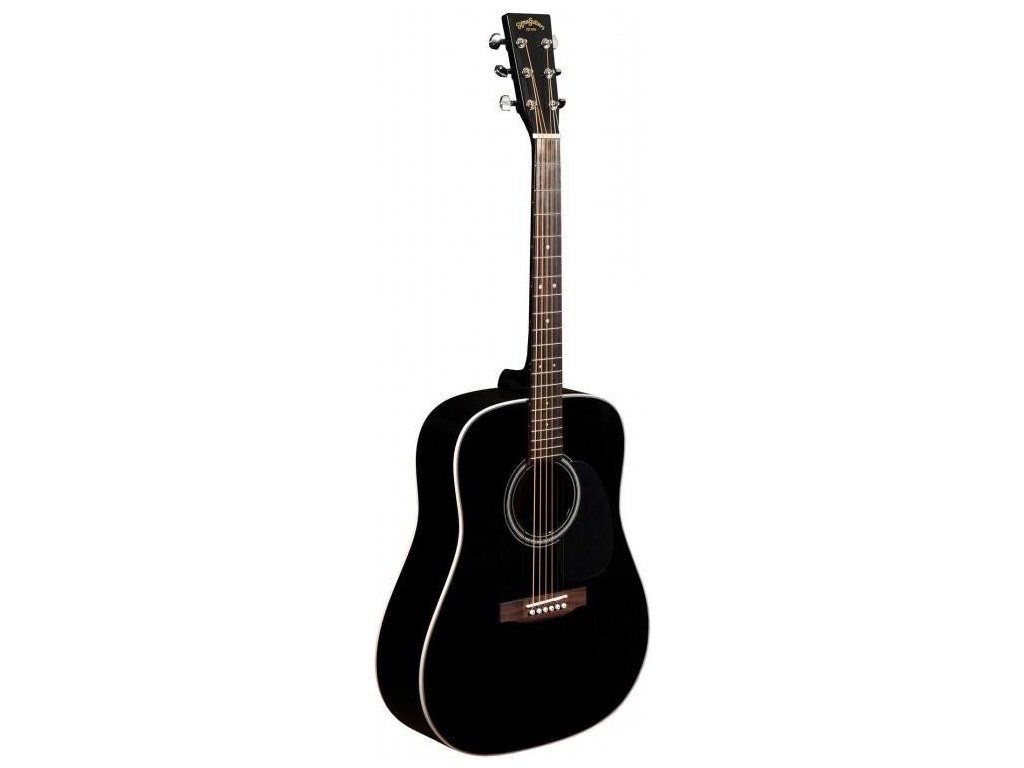 Akustická kytara Sigma Guitars DM-1 ST BK - Hudební nástroje Houdek