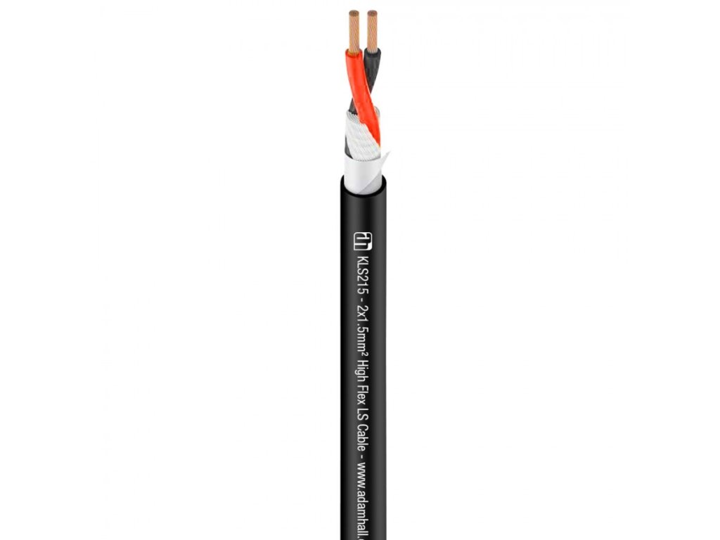 Reproduktorový kabel Adam Hall KLS 215, 2x1,5mm2