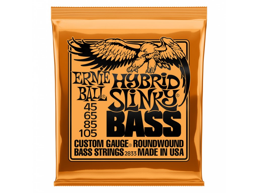 Struny na baskytaru Ernie Ball Hybrid Slinky Bass EB 2833