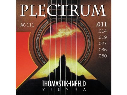 Struny na akustickou kytaru Thomastik Plectrum AC111