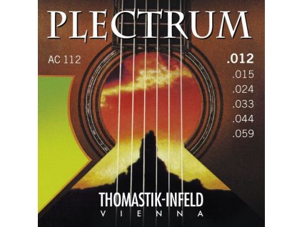 Struny na akustickou kytaru Thomastik Plectrum AC112