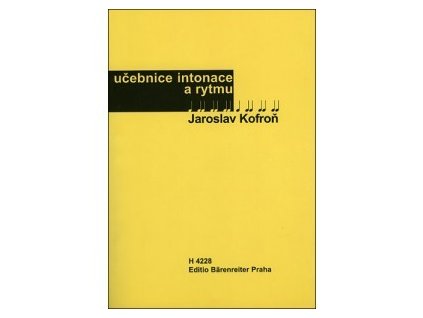 14335 ucebnice intonace a rytmu jaroslav kofron