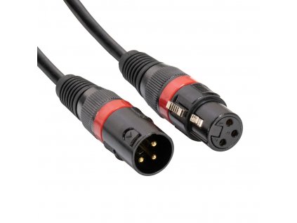 DMX kabel ADJ AC-DMX3/10 3 p. XLRm/3 p. XLRf 10m DMX