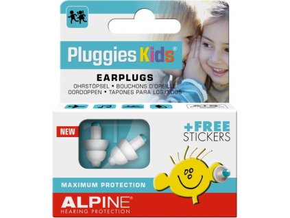 Dětské špunty do uší ALPINE Pluggies Kids