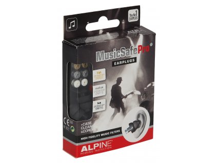 Špunty do uší ALPINE MusicSafe Pro Black