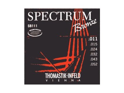 Struny na akustickou kytaru THOMASTIK Spectrum SB111, 011