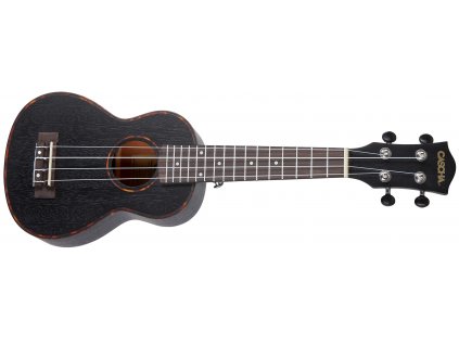Akustické ukulele CASCHA HH 2262 Premium Mahogany Ukulele Set Black