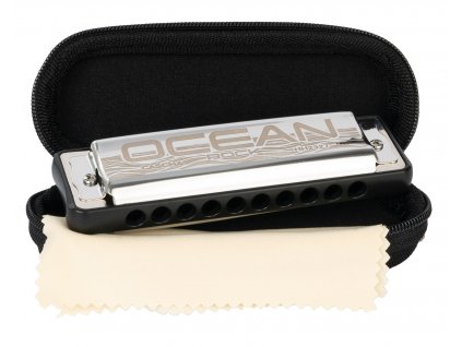 Foukací harmonika CASCHA Ocean Rock, Black C-major