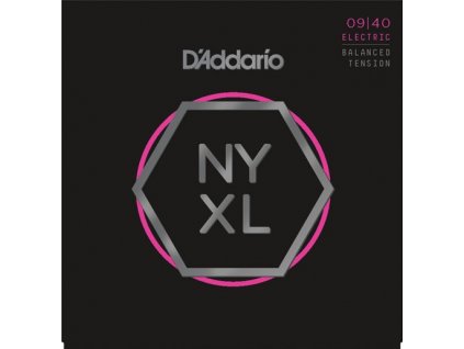 Struny pro elektrickou kytaru D'ADDARIO NYXL0940BT