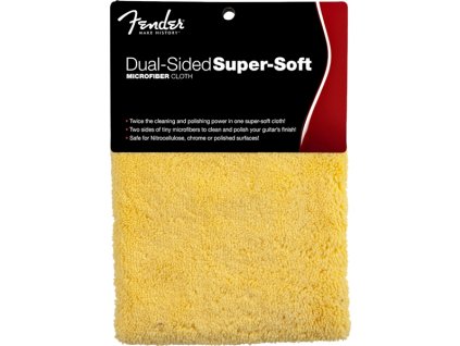 Čistící hadřík FENDER Super-Soft Dual-Sided Microfiber Cloth