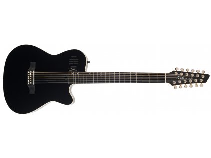 Dvanáctistrunná elektroakustická kytara GODIN A12 Black HG