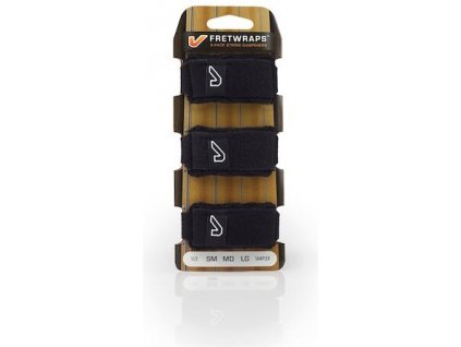 Tlumítko strun GRUVGEAR FretWraps Black Small - 3 Pack