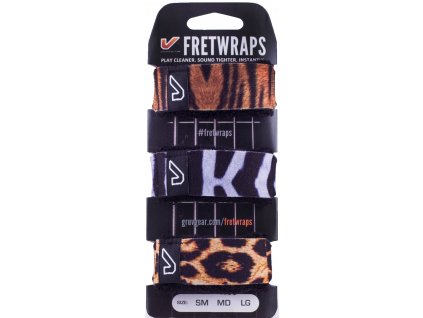 Tlumítko strun GRUVGEAR FretWraps Safari 3-Pack Small