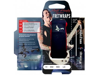 Tlumítko strun GRUVGEAR FretWraps "Matthew Kiichi Heafy" Signature Edition Medium