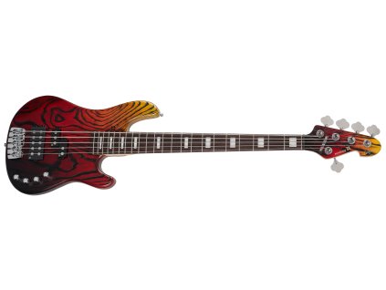 Elektrická baskytara SANDBERG California VM 5 MT Zebra 3TB RWFB MHS