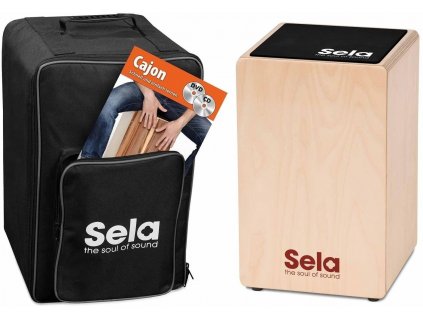 Cajon set SELA Primera Natural Bundle