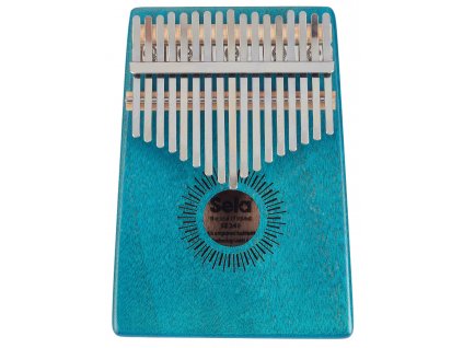 Kalimba SELA Kalimba Mahogany 17 Blue