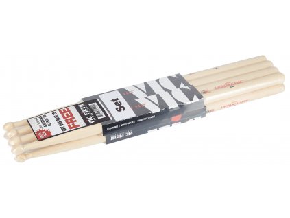 Zvýhodněný set hickorových paliček VIC FIRTH 2B 4 Pack