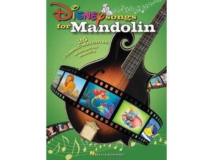 Disney Songs For Mandolin (noty, tabulatury na mandolínu)