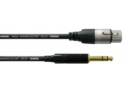 Mikrofonní kabel CORDIAL CFM 6 FV 6m