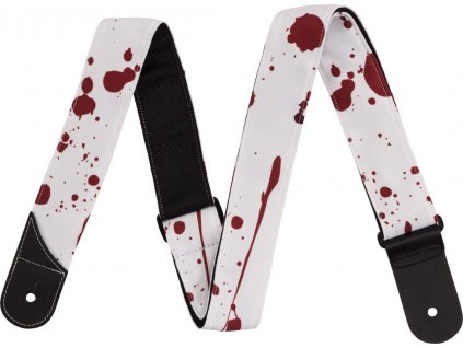 jackson splatter strap white red