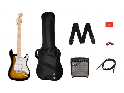 FENDER SQUIER SONIC STRAT. 2- COLOR SUNBRUST PACK