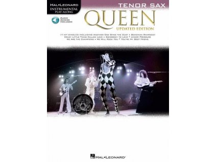 Instrumental Play-Along: Queen (noty na tenorsaxofon) (+audio)