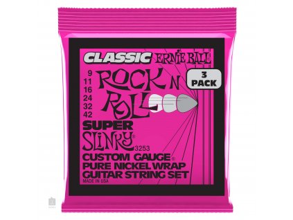 ernie ball pure nickel super slinky 3 pack