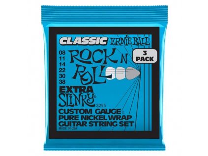 ernie ball pure nickel extra slinky 3 pack