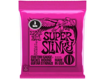 ernie ball nickel wound super slinky 3 pack