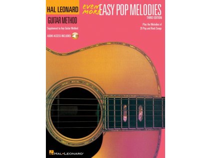 Even More Easy Pop Melodies - 3rd Edition (noty, melodická linka, akordy) (+audio)