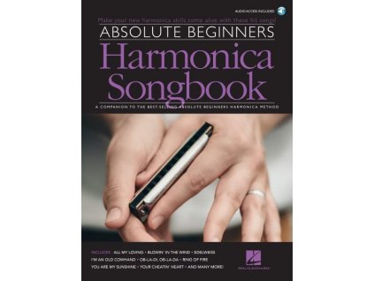 Absolute Beginners Harmonica Songbook (noty na harmoniku)(+audio)