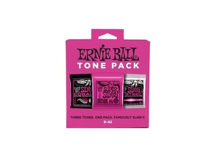 3333 Ernie Ball Super Slinky Electric Strings 3-pack(Slinky, Cobalt, M-Steel) .009-.042 struny na elektrickou kytaru