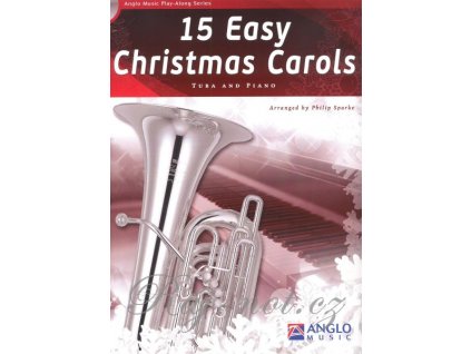 15 Easy Christmas Carols + CD / tuba + klavír