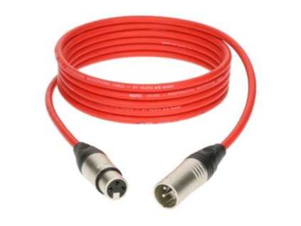 klotz m1k3fm0300 microphone cable red 3m 1 ACC0010312 000